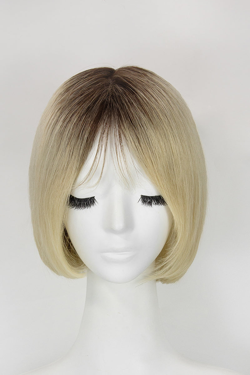 Ressie Invisible Lace Bob Wig Glueless Human Hair