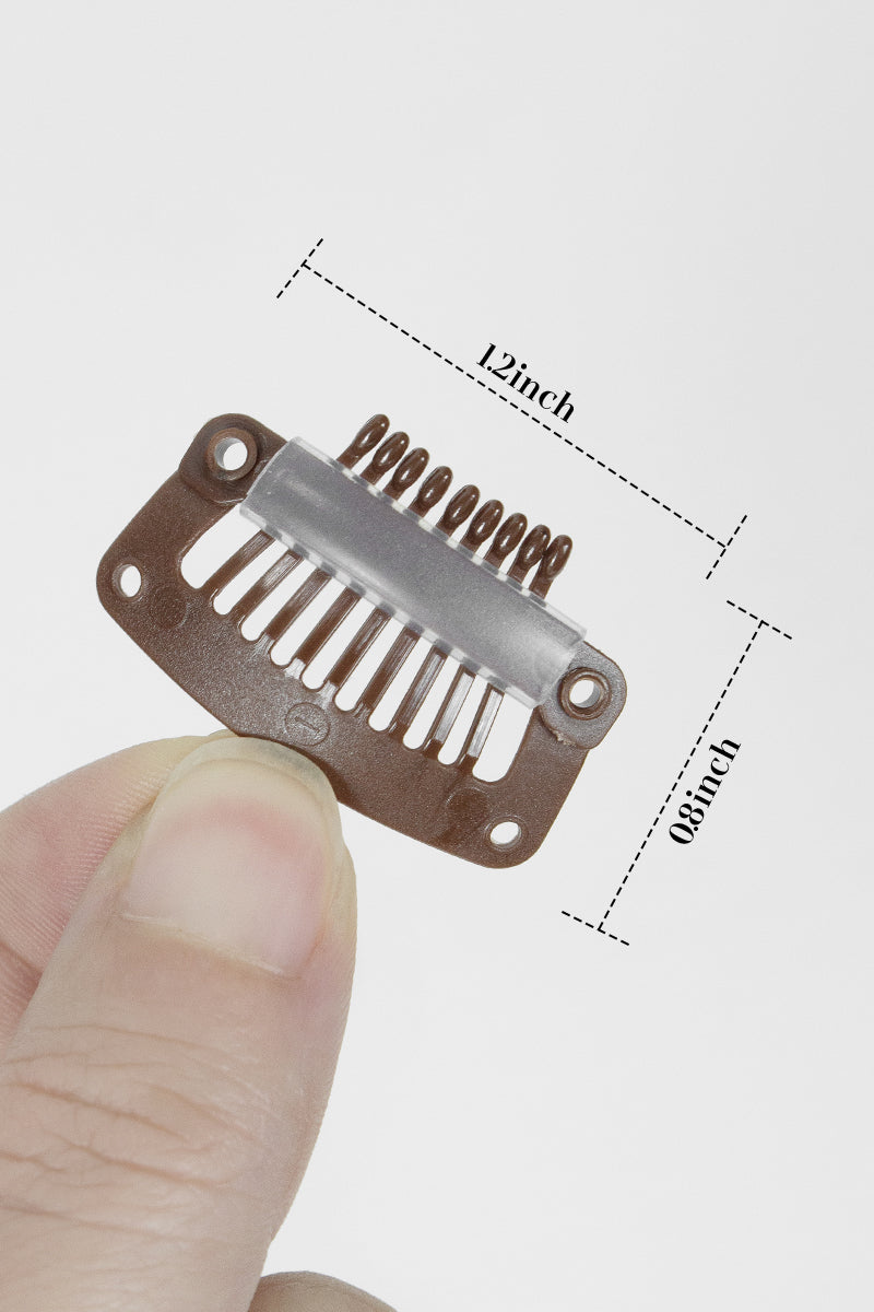 Veviy Metal-Free Travel Safe Hair Topper Clips
