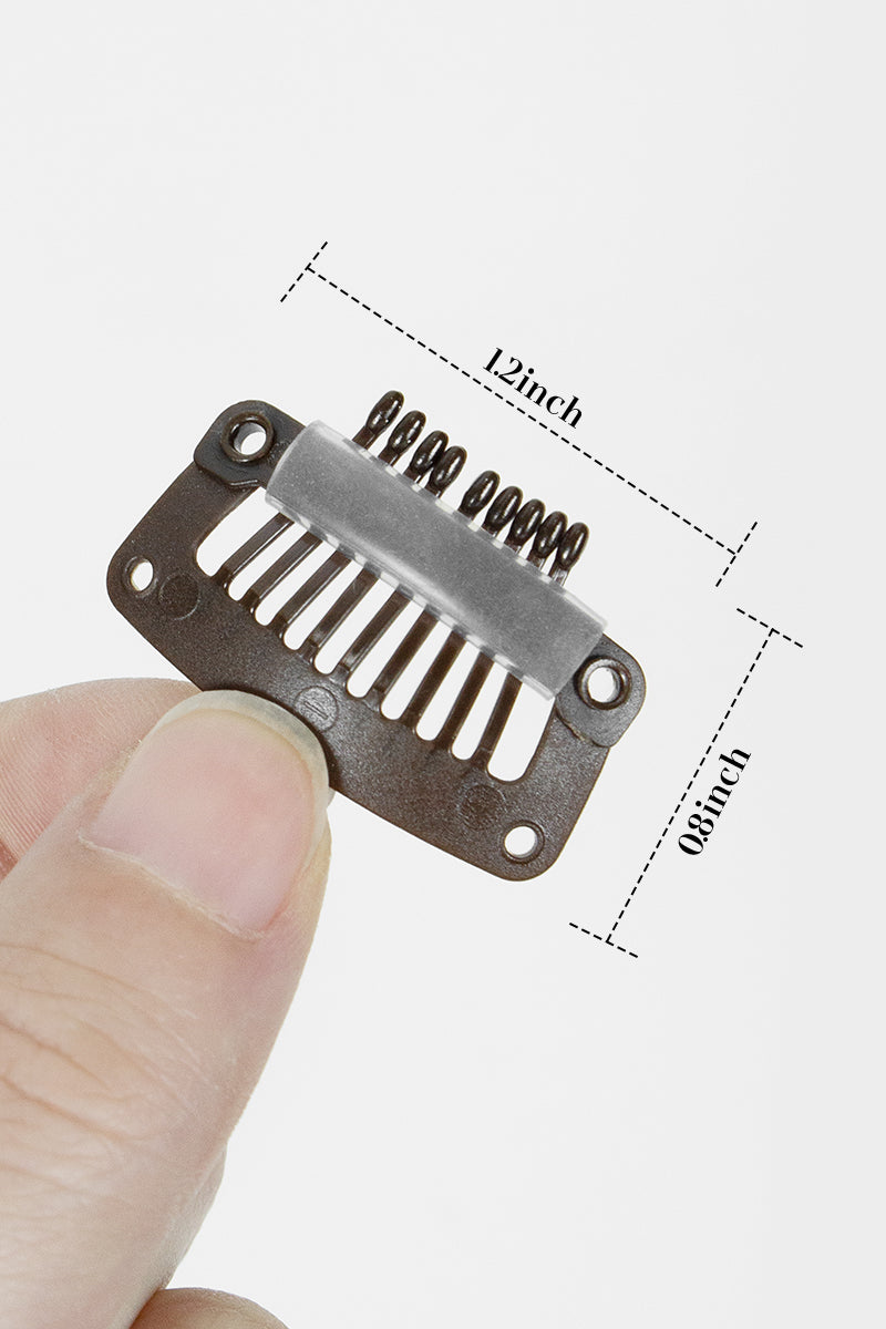 Veviy Metal-Free Travel Safe Hair Topper Clips