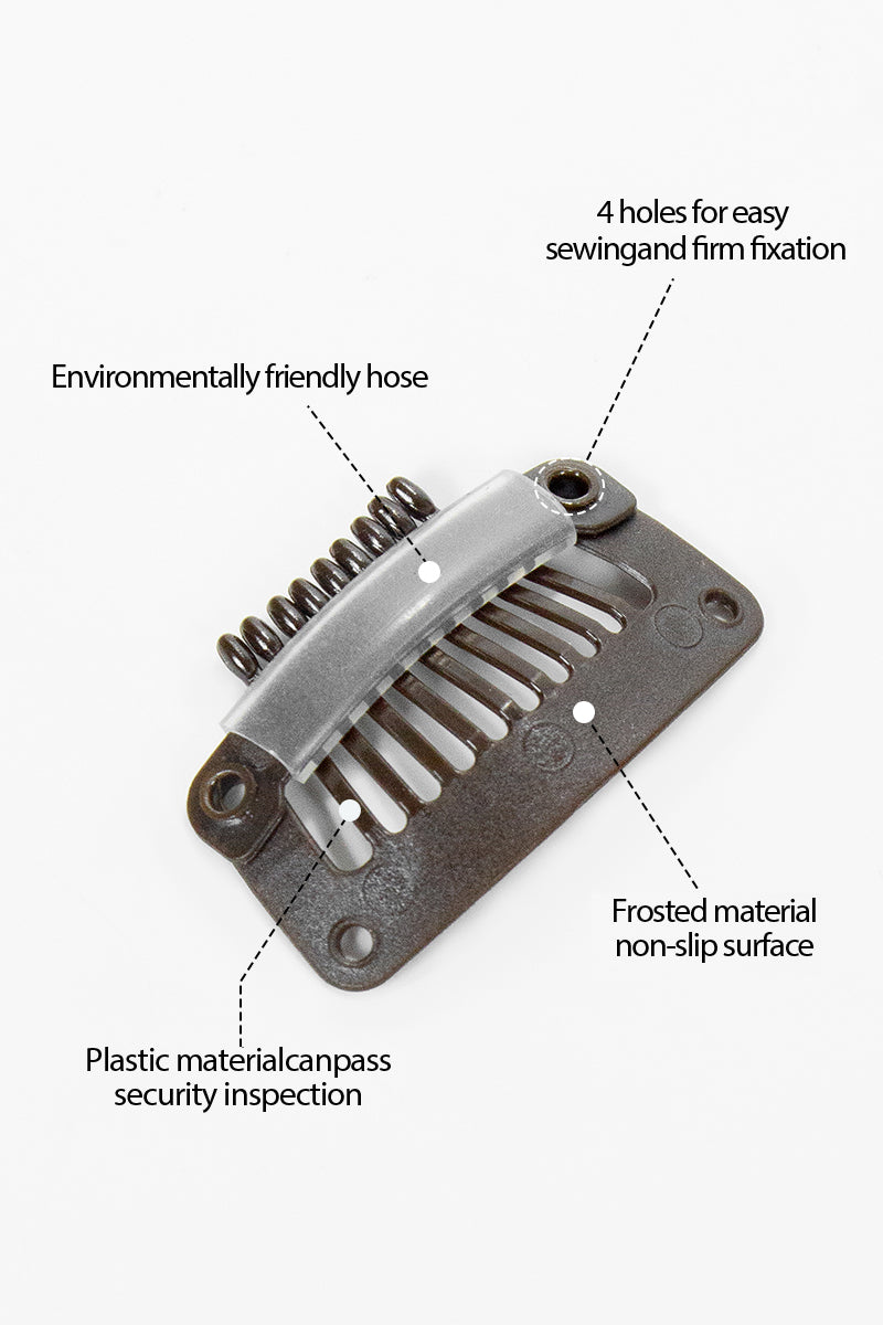 Veviy Metal-Free Travel Safe Hair Topper Clips