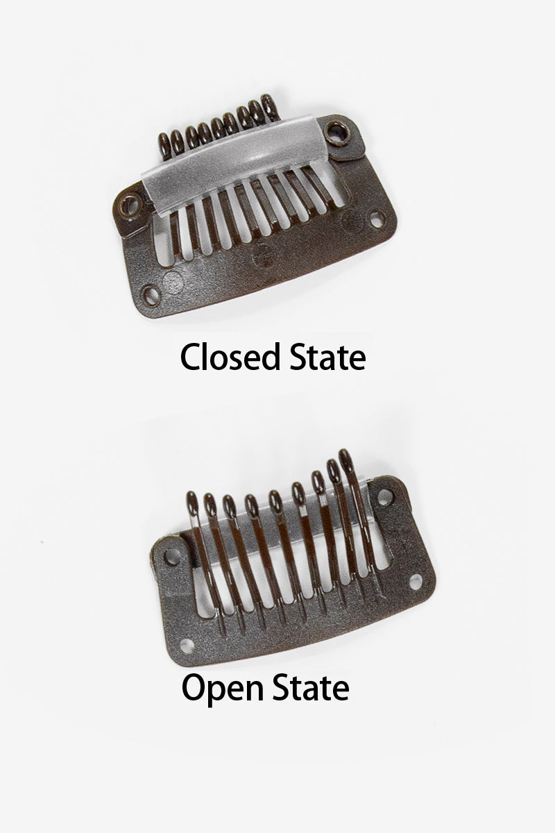 Veviy Metal-Free Travel Safe Hair Topper Clips