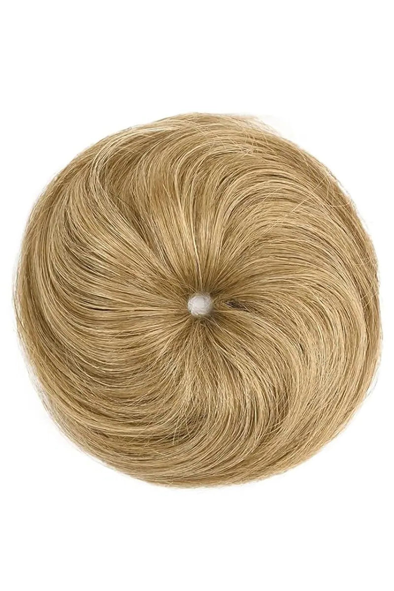 Messy Bun Hair Piece Dark Blonde #27