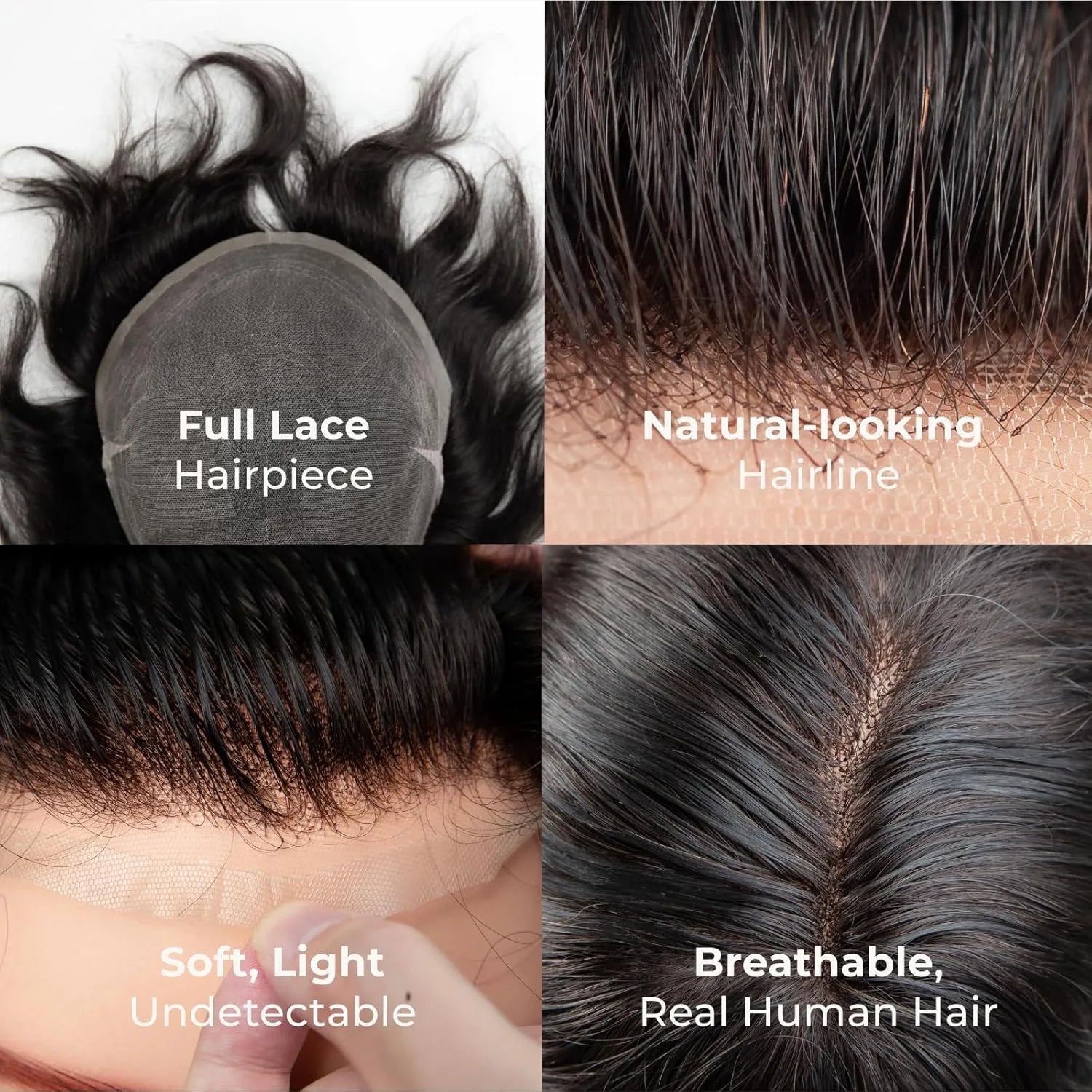 Hair systems for man