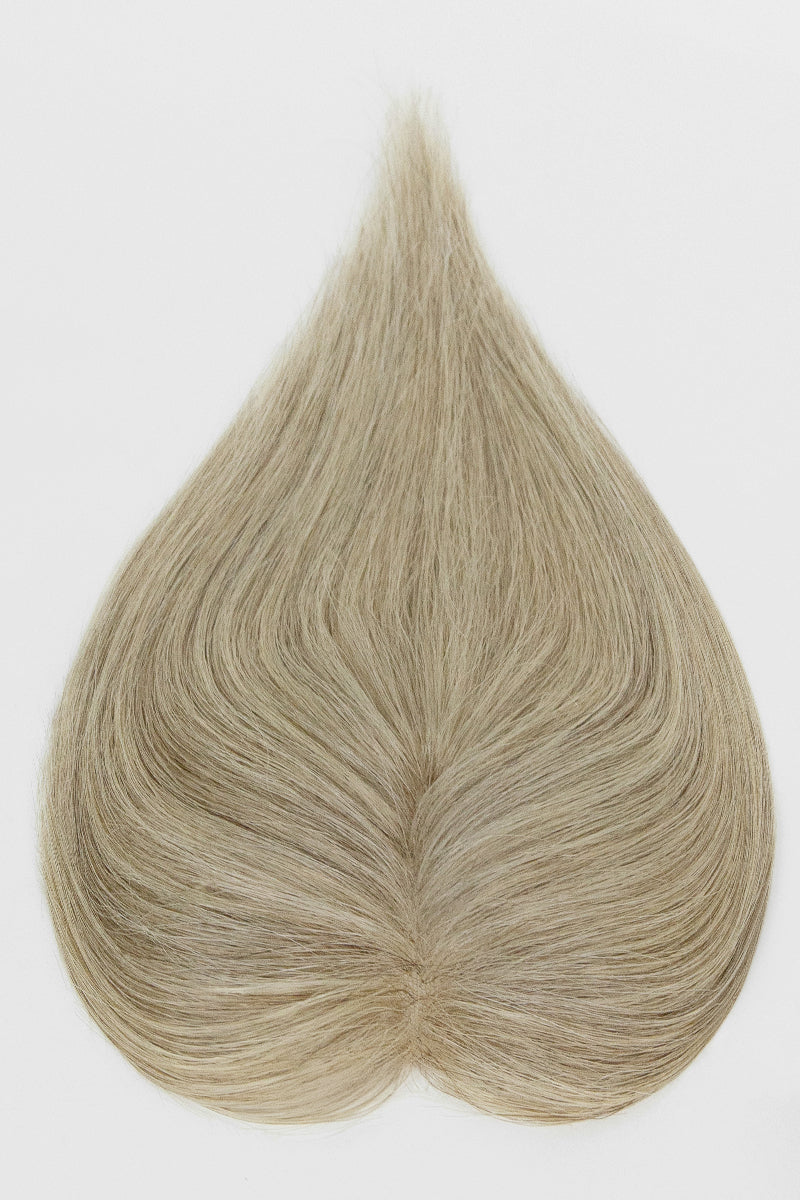 Aria Handmade Human Hair Topper Ombre Beige Blonde #M616