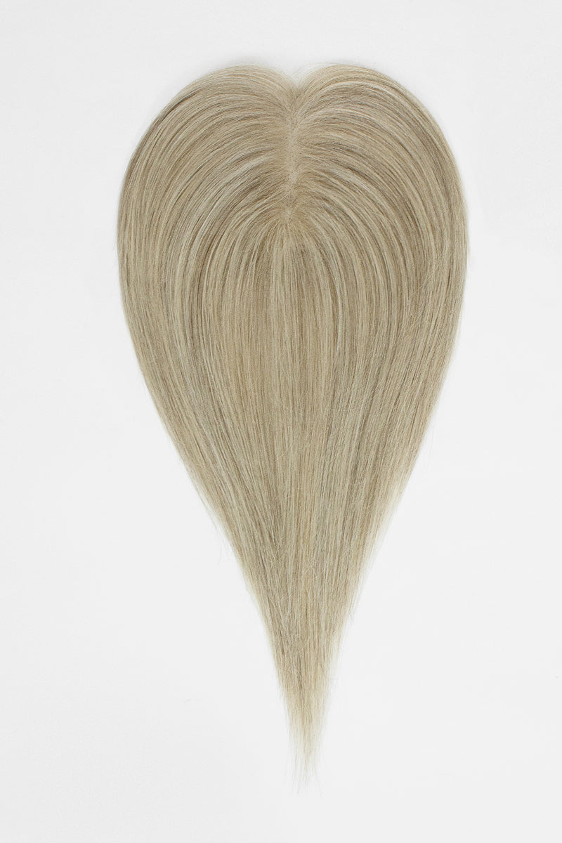 Aria Handmade Human Hair Topper Ombre Beige Blonde #M616