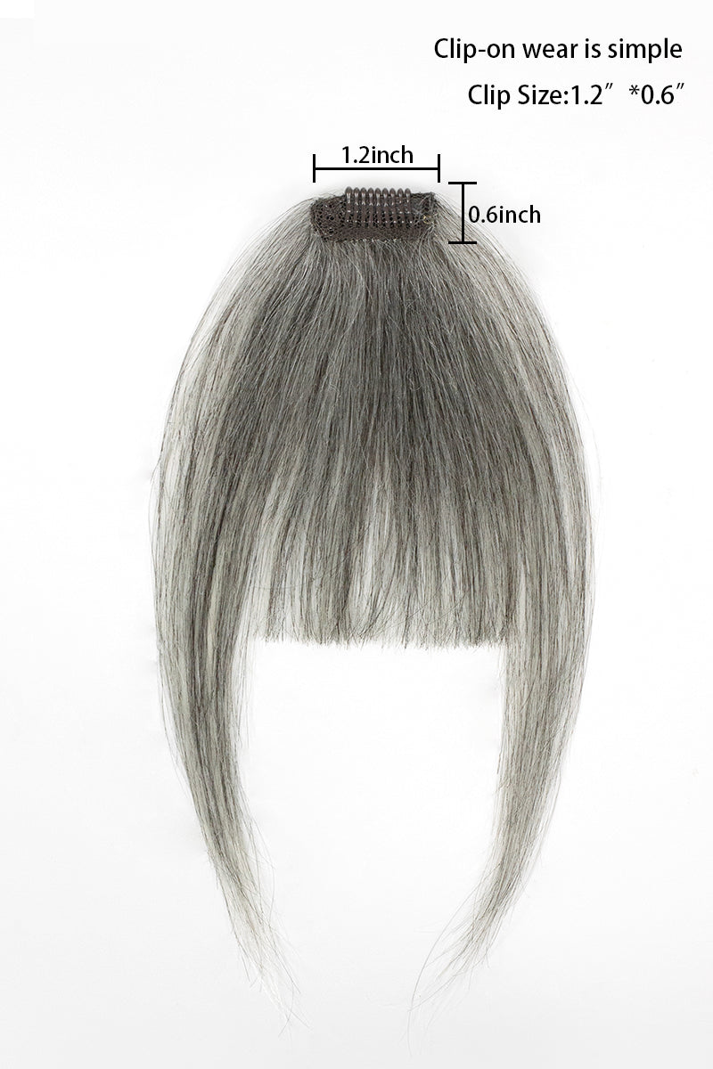 Frange artisanale faite main en cheveux humains