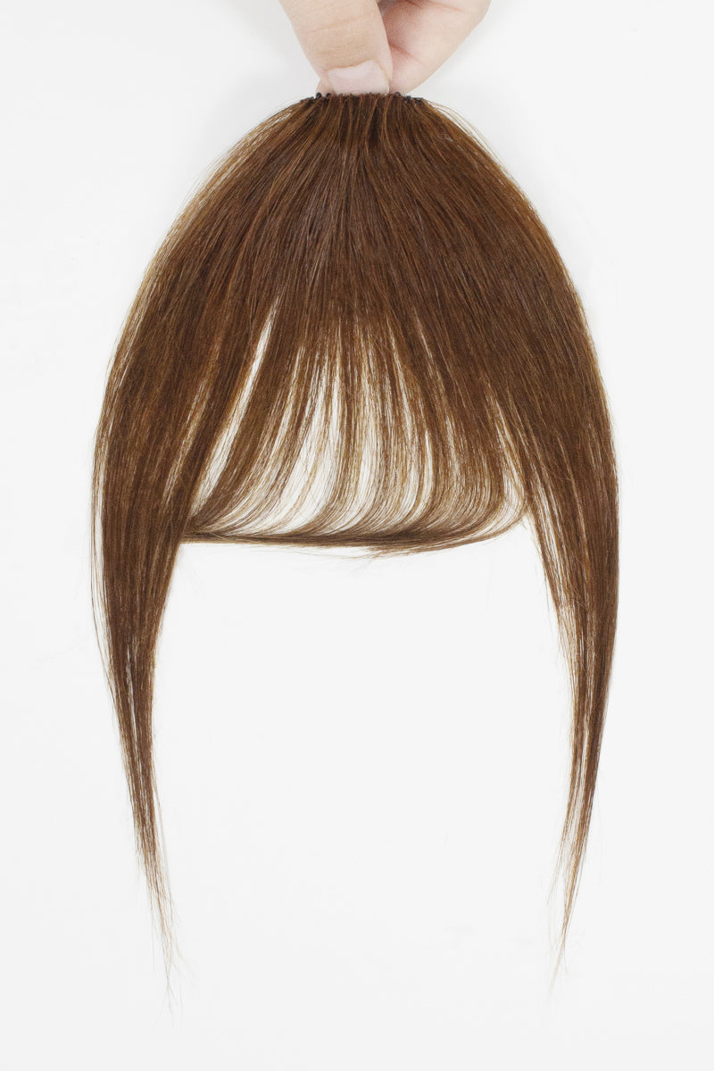 Frange artisanale faite main en cheveux humains