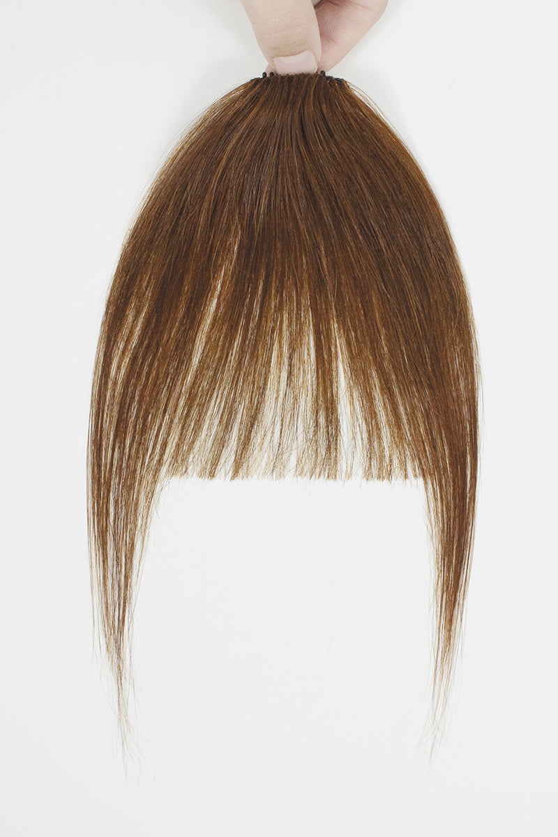 Frange artisanale faite main en cheveux humains