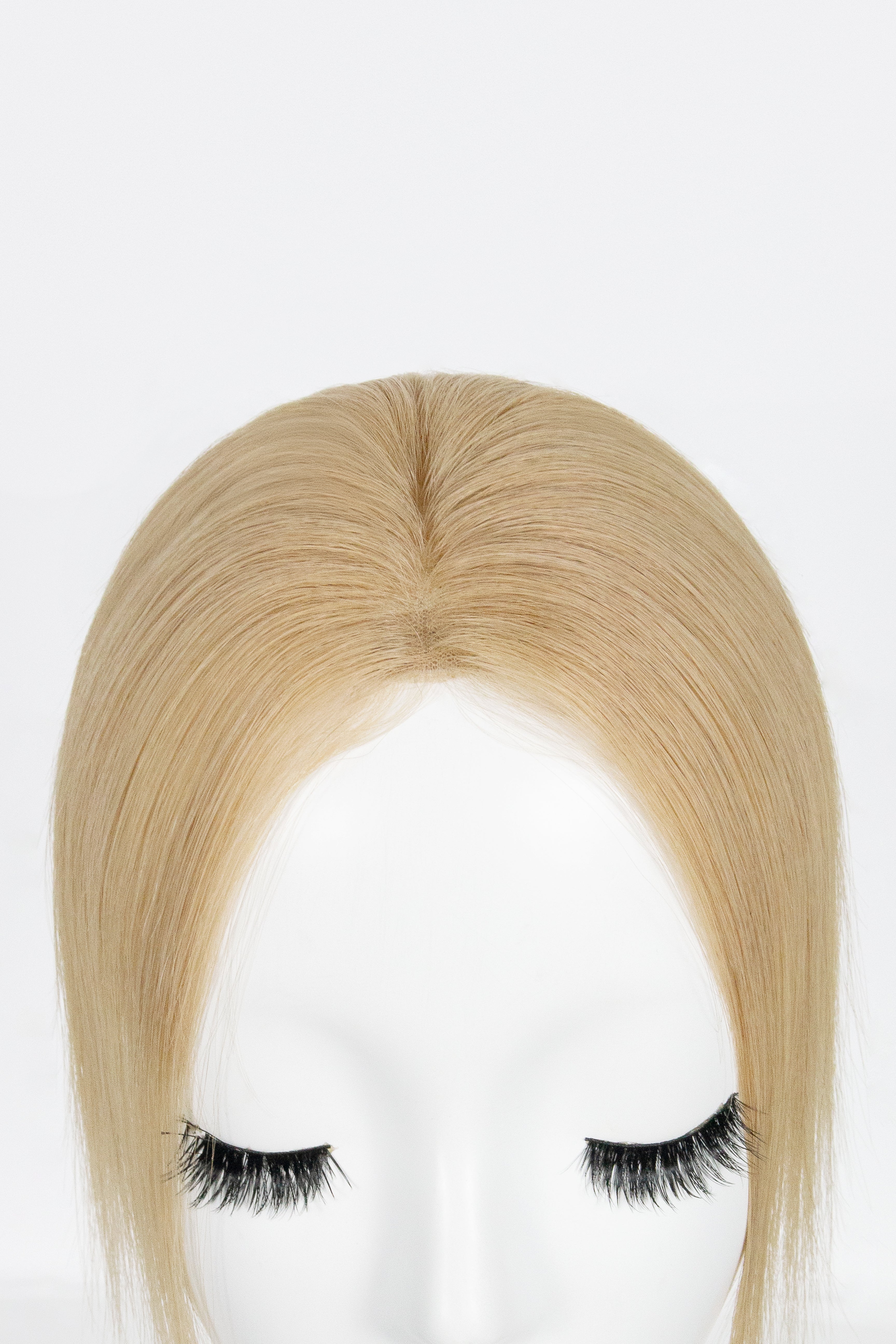Vera Thin Breathable Lace Human Hair Topper Dark Blonde #27