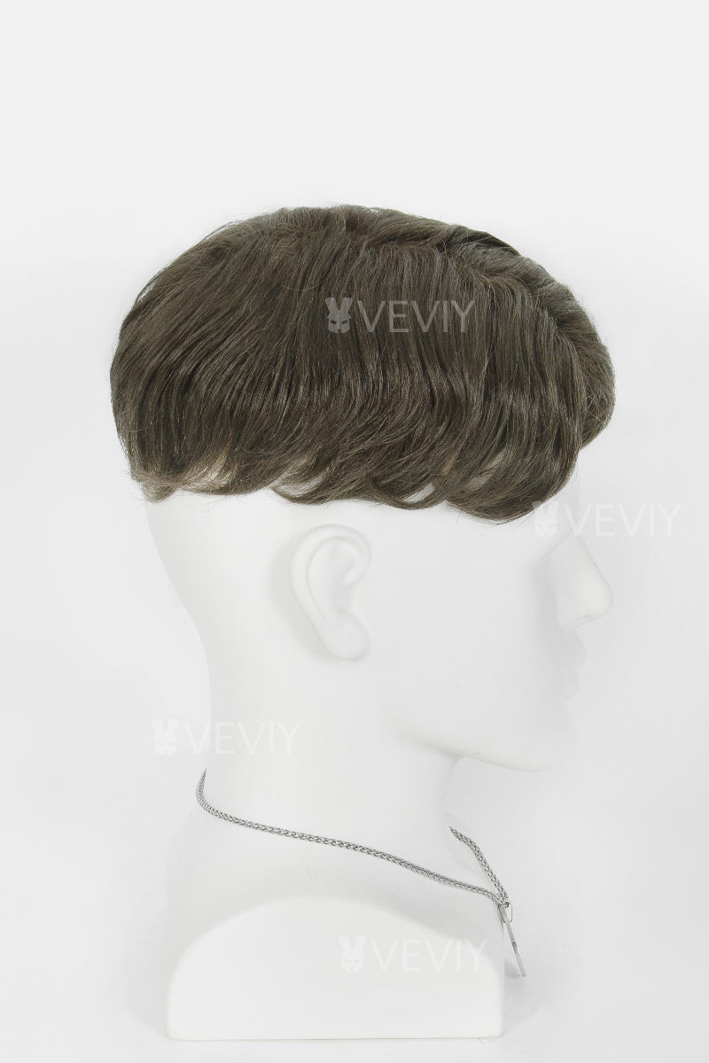 Coiffure pour homme Jared pré-coupée, brun moyen foncé n° 4