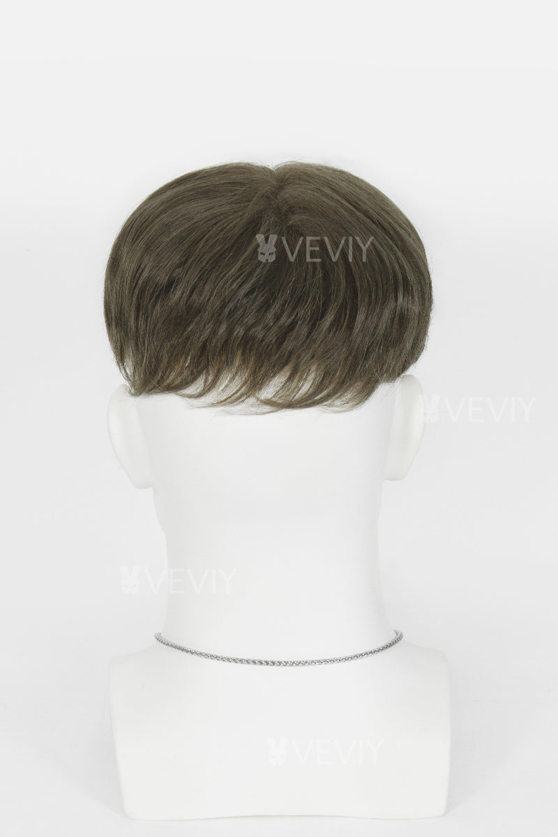 Coiffure pour homme Jared pré-coupée, brun moyen foncé n° 4