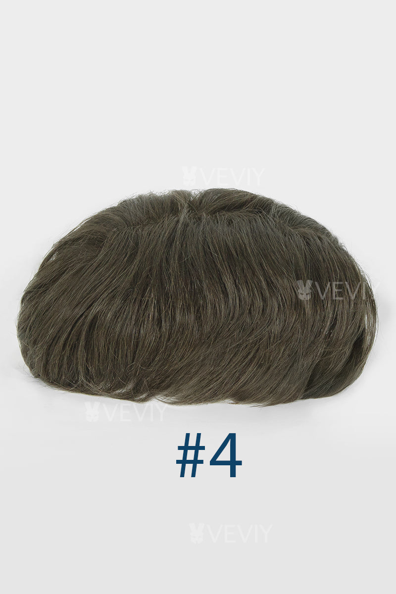 Marcus Pre-Cut Men's  Hairstyle Medium-Dark Brown #4