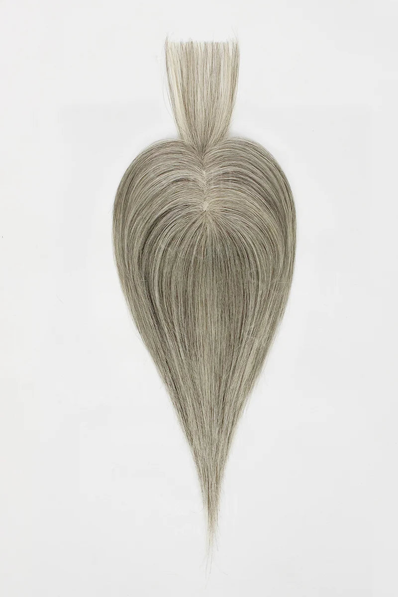 Mona-B Topper with Bangs #Light Brown Grey