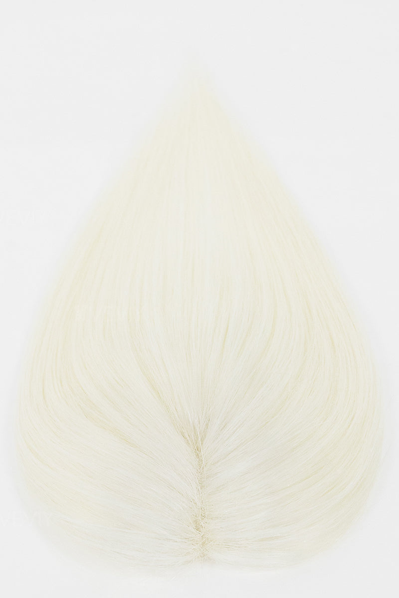 Vera Thin Breathable Lace Human Hair Topper White Blonde #WB