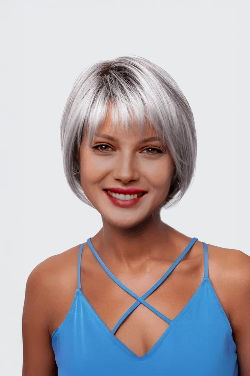 Rona Bob Wig Glueless Human Hair for Ladies