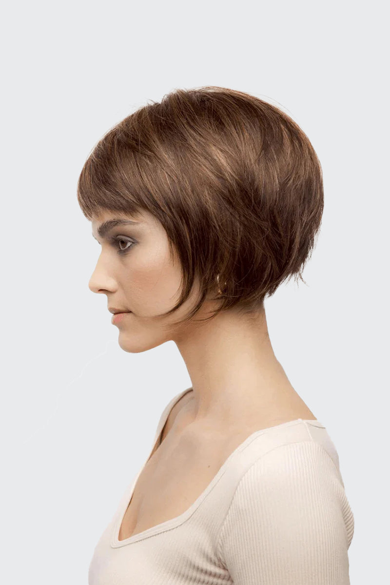 Riven Straight Bob Wig Glueless Real Human Hair