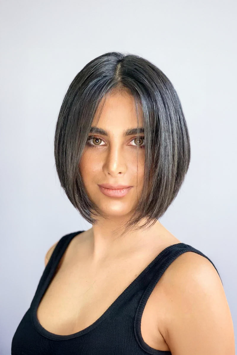 Raelin Human Hair Glueless Bob Wig Custom Color
