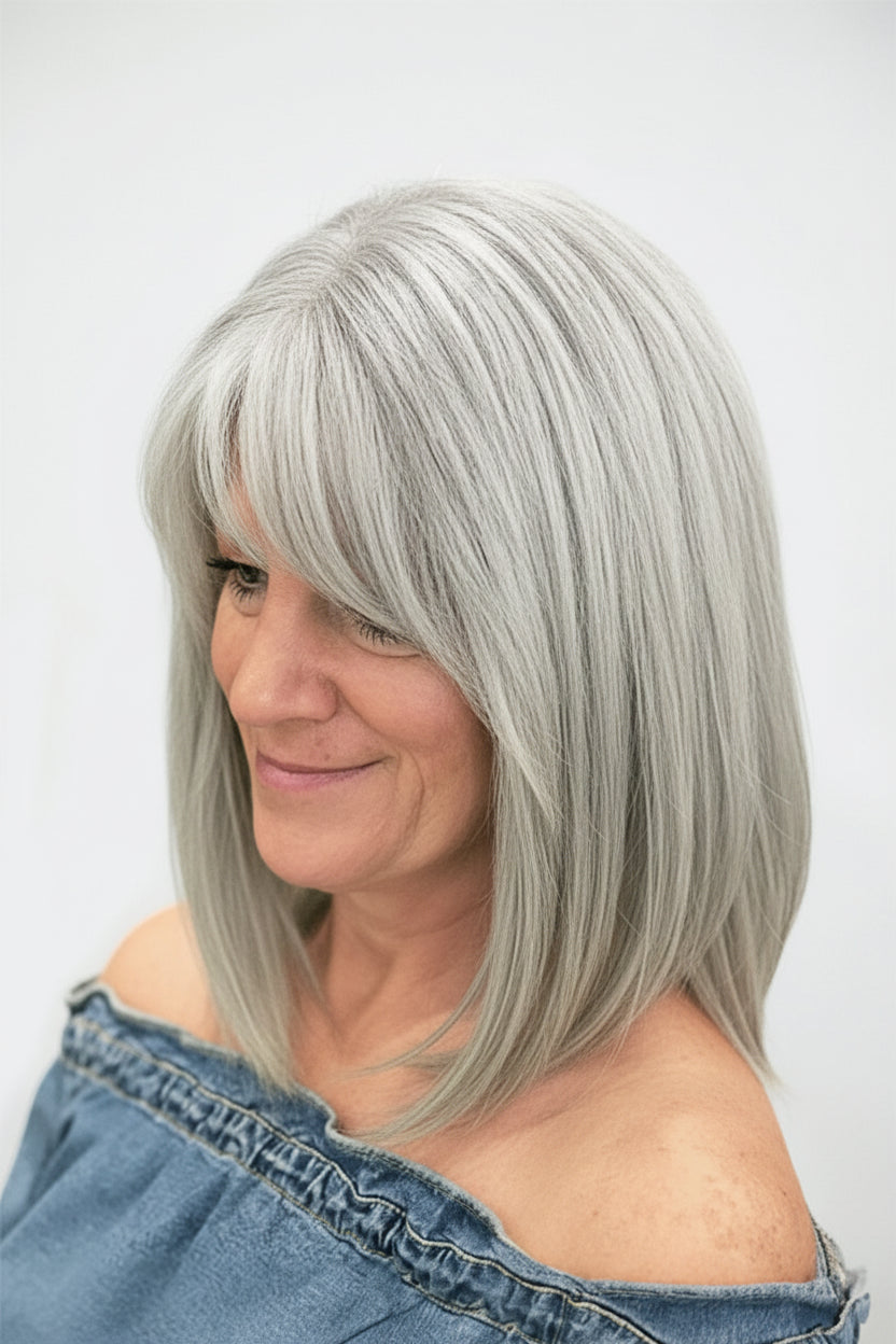 Rayna Women Glueless Human Hair Bob Wig